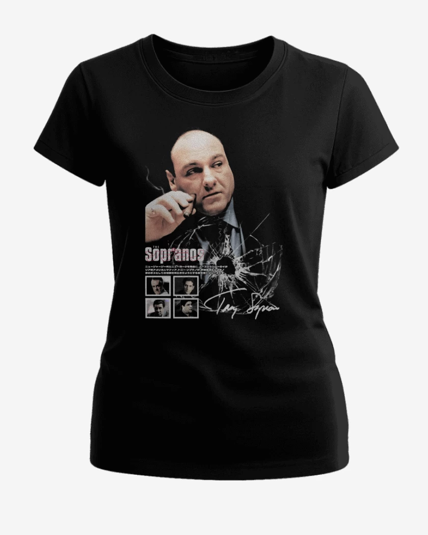 Polera de Mujer Negro de Tony Soprano