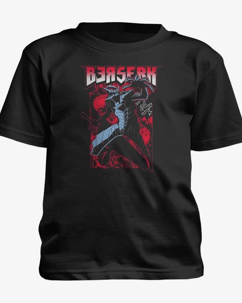 Polera de niño Negro de Guts Berserk