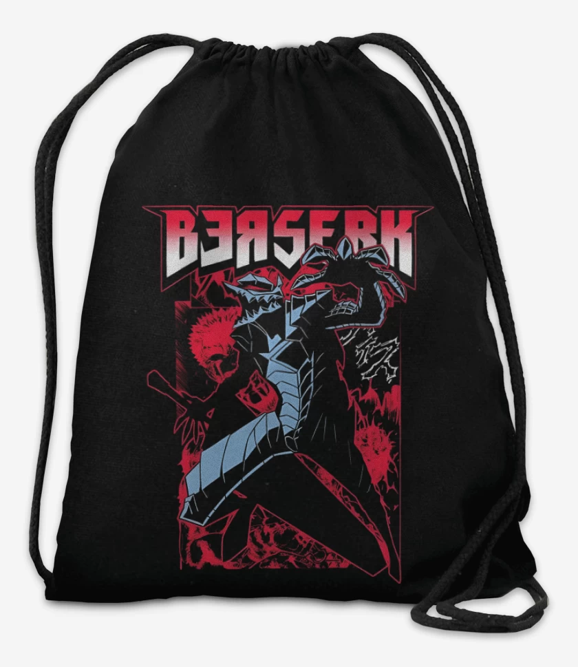 Mochila Negro de Guts Berserk