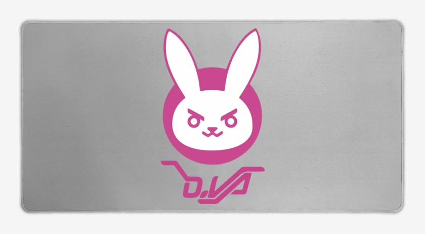 Mouse pad Gamer Gris Melange de D.va 2