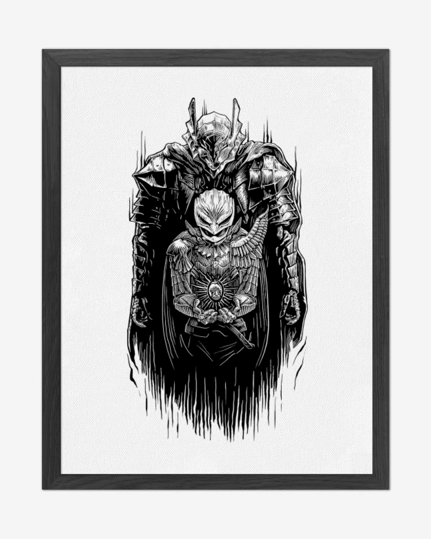 Cuadro decorativo Blanco de Swordsman & Hawk