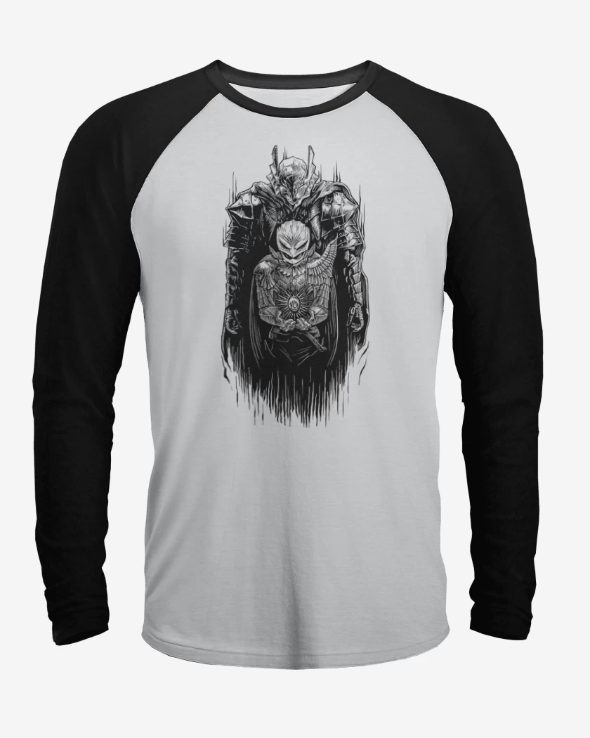 Polera Raglan Swordsman & Hawk