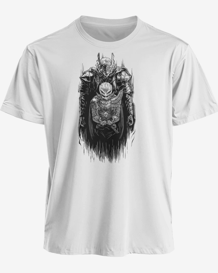 Polera premium Blanco de Swordsman & Hawk