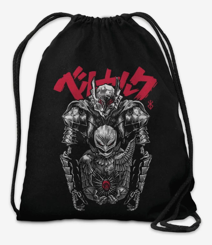 Mochila Negro de El Lobo y el Halcón 