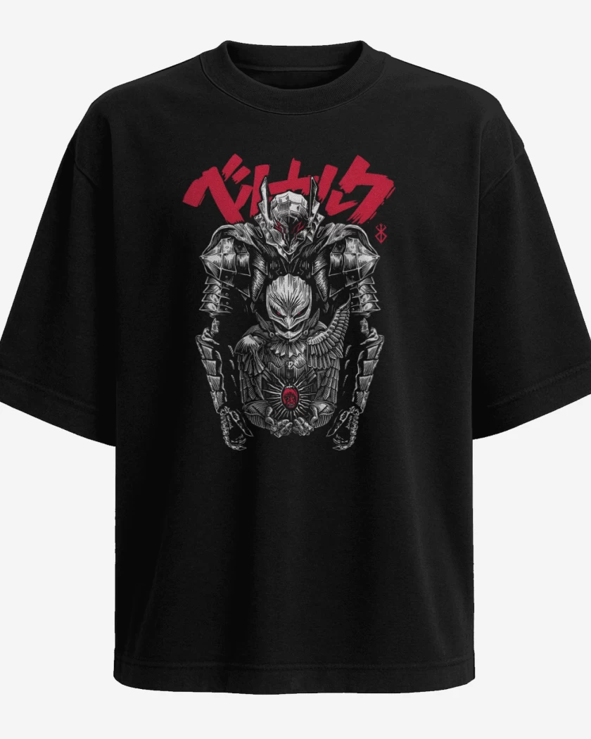 Polera Oversize El Lobo y el Halcón 