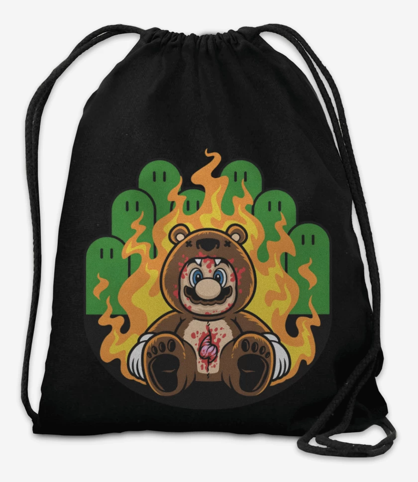Mochila Negro de Bigotesommar