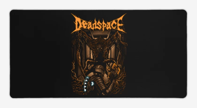 Mouse pad Gamer Negro de Dead Space Remake