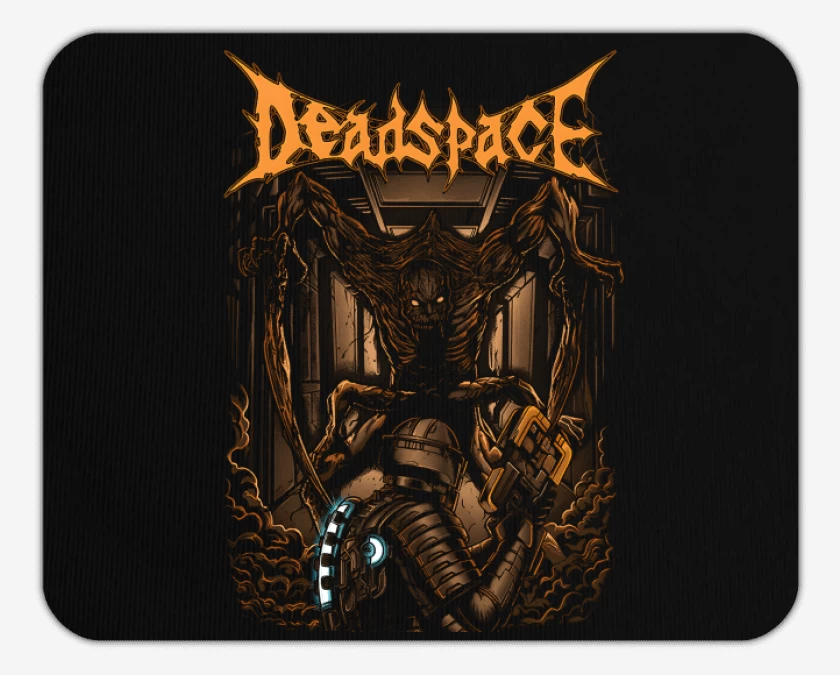 Mousepad Negro de Dead Space Remake