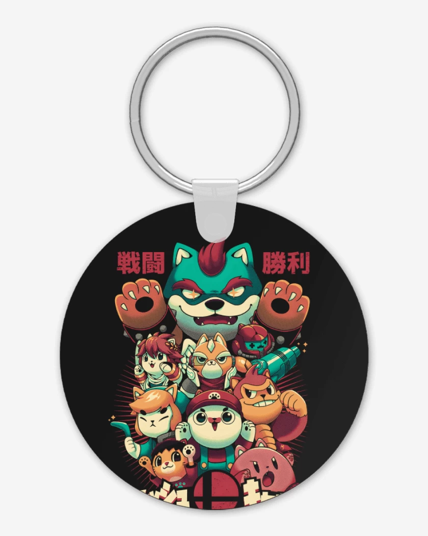 Llavero Super Neko Smash