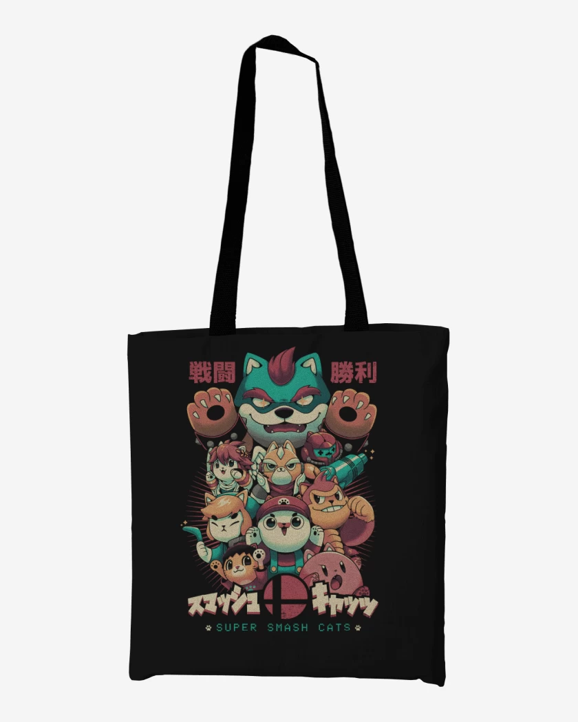 Totebag Super Neko Smash