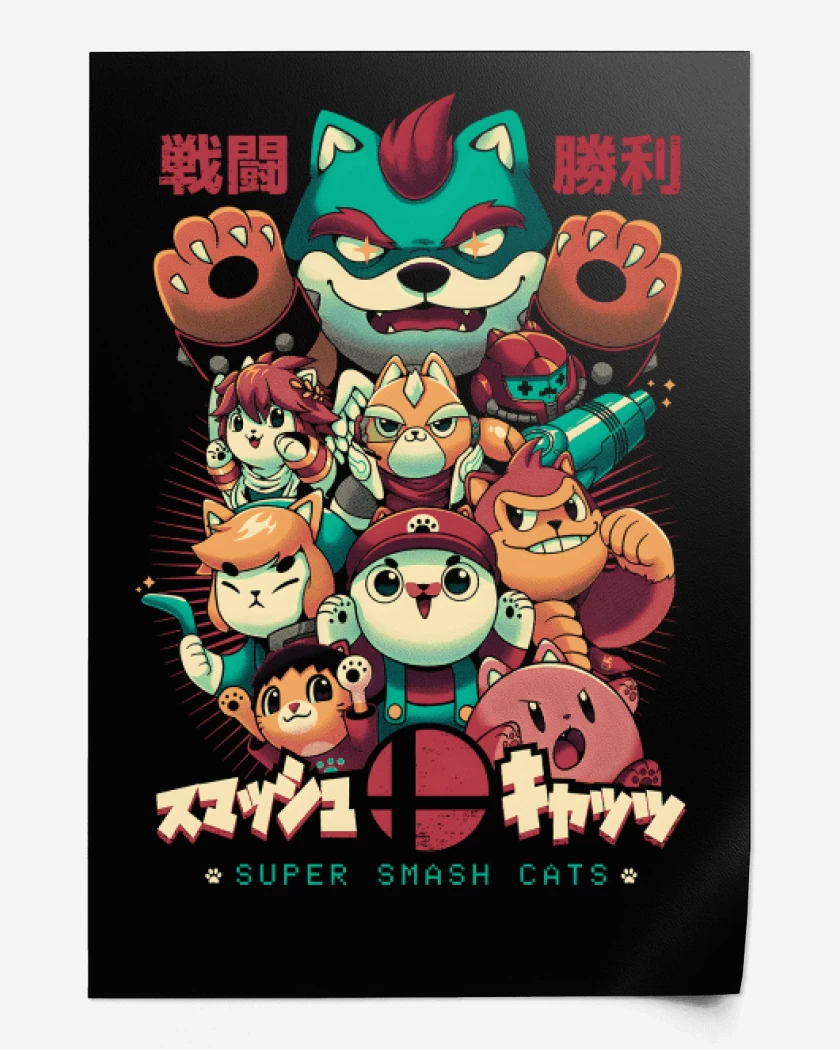 Print Super Neko Smash