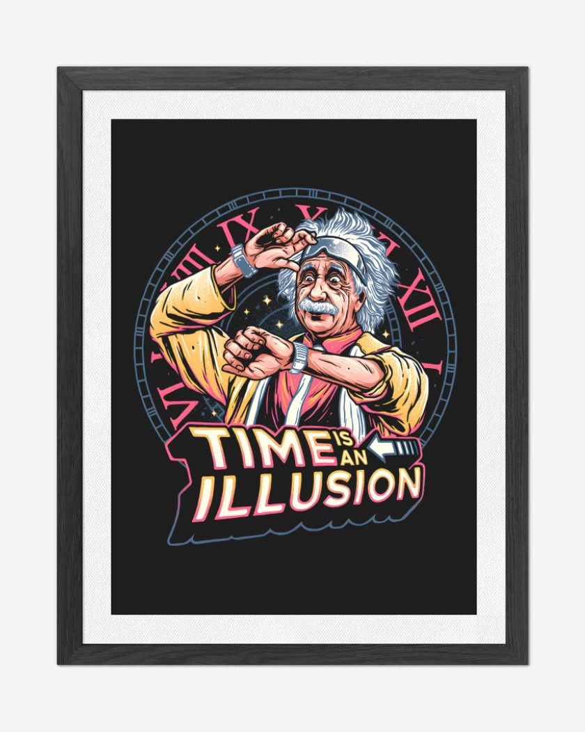 Cuadro decorativo El Tiempo es una Ilusión
