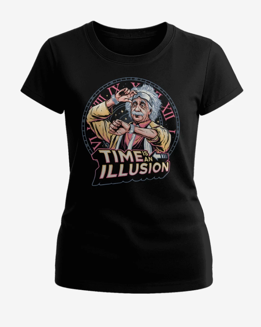 Polera de Mujer El Tiempo es una Ilusión