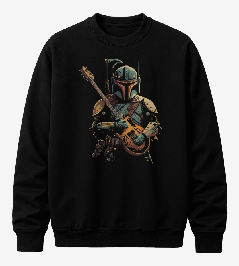 Poleron polo Negro de Guitarlorian