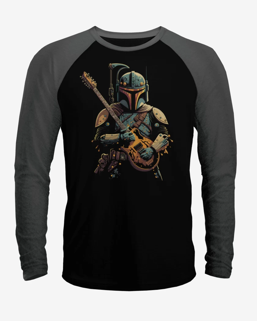 Polera Raglan Guitarlorian