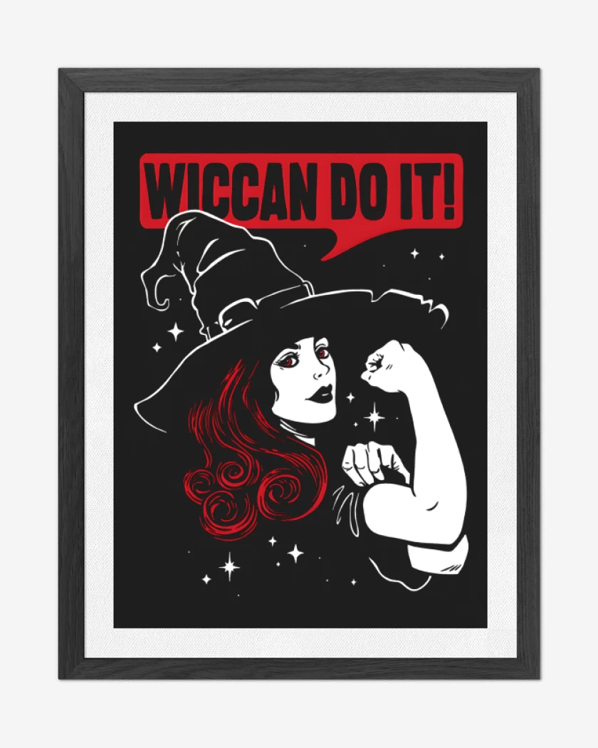 Cuadro decorativo Wiccan Do It