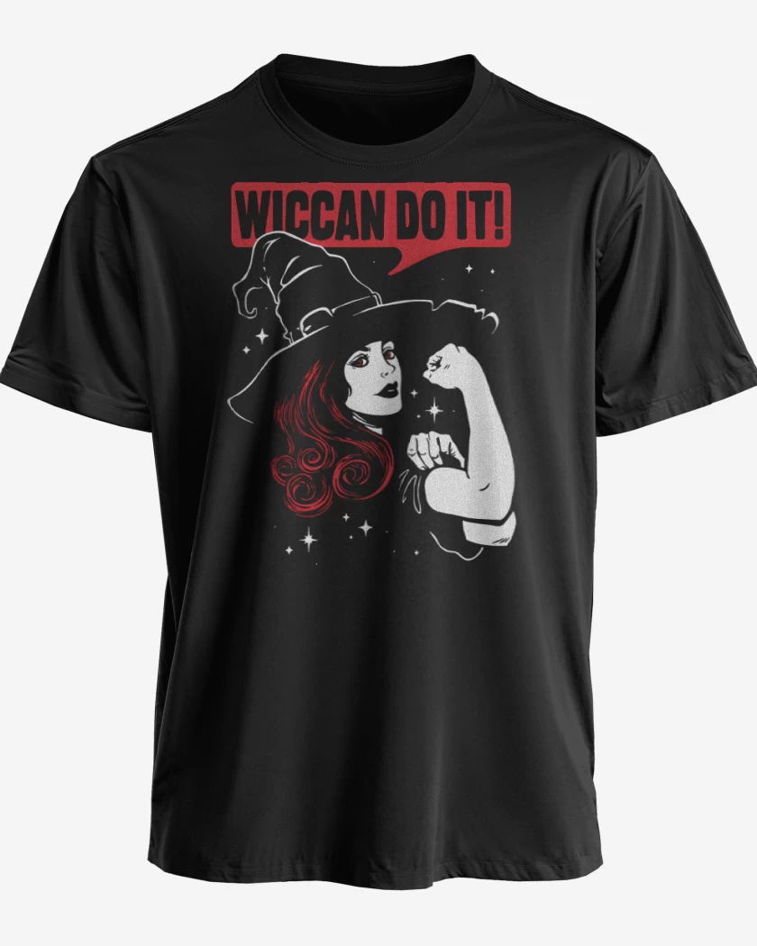 Polera premium Negro de Wiccan Do It