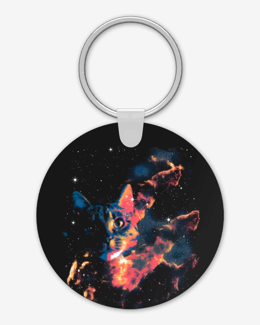 Llavero Neko Espacial