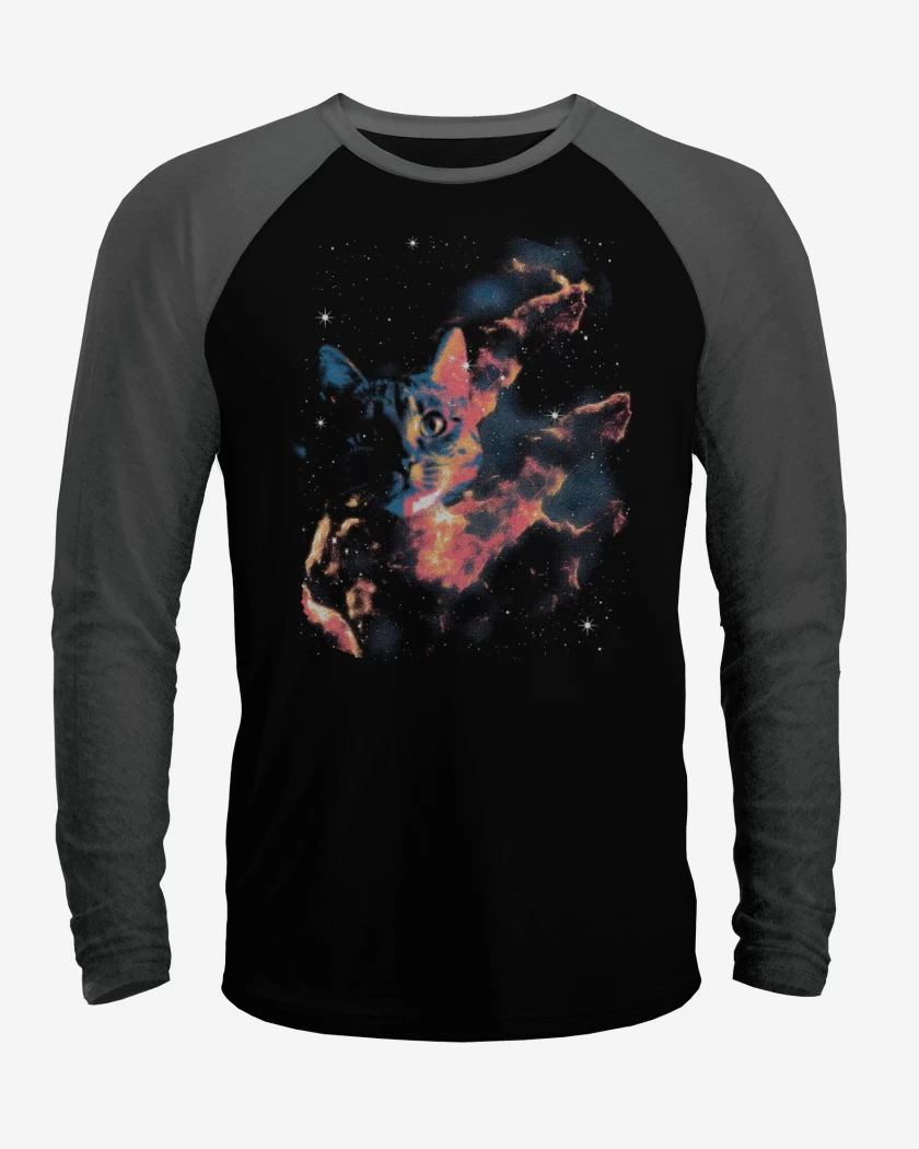 Polera Raglan Neko Espacial