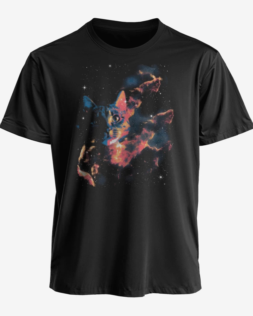 Polera premium Negro de Neko Espacial