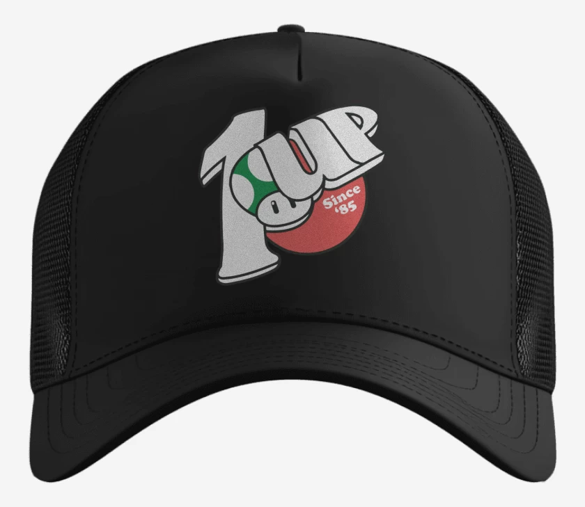 Gorro Negro de 1 UP