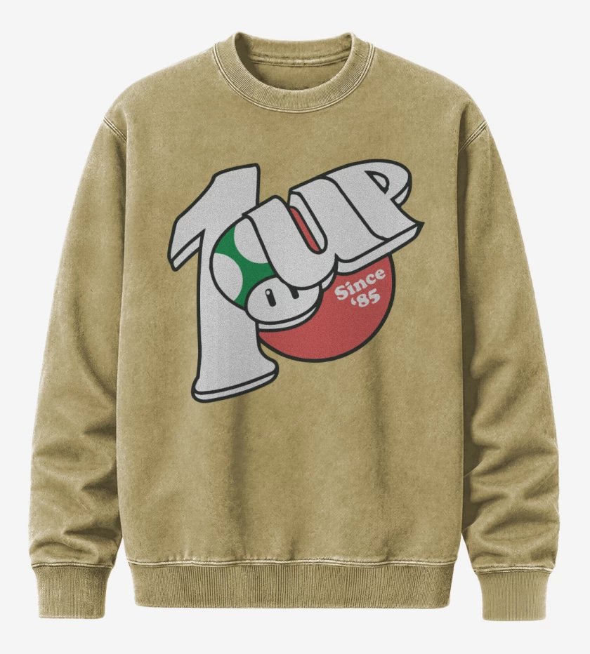 Poleron Polo Acid Wash Beige de 1 UP
