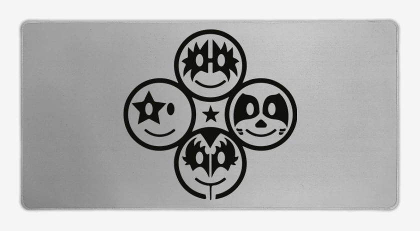 Mouse pad Gamer Gris Melange de Kiss