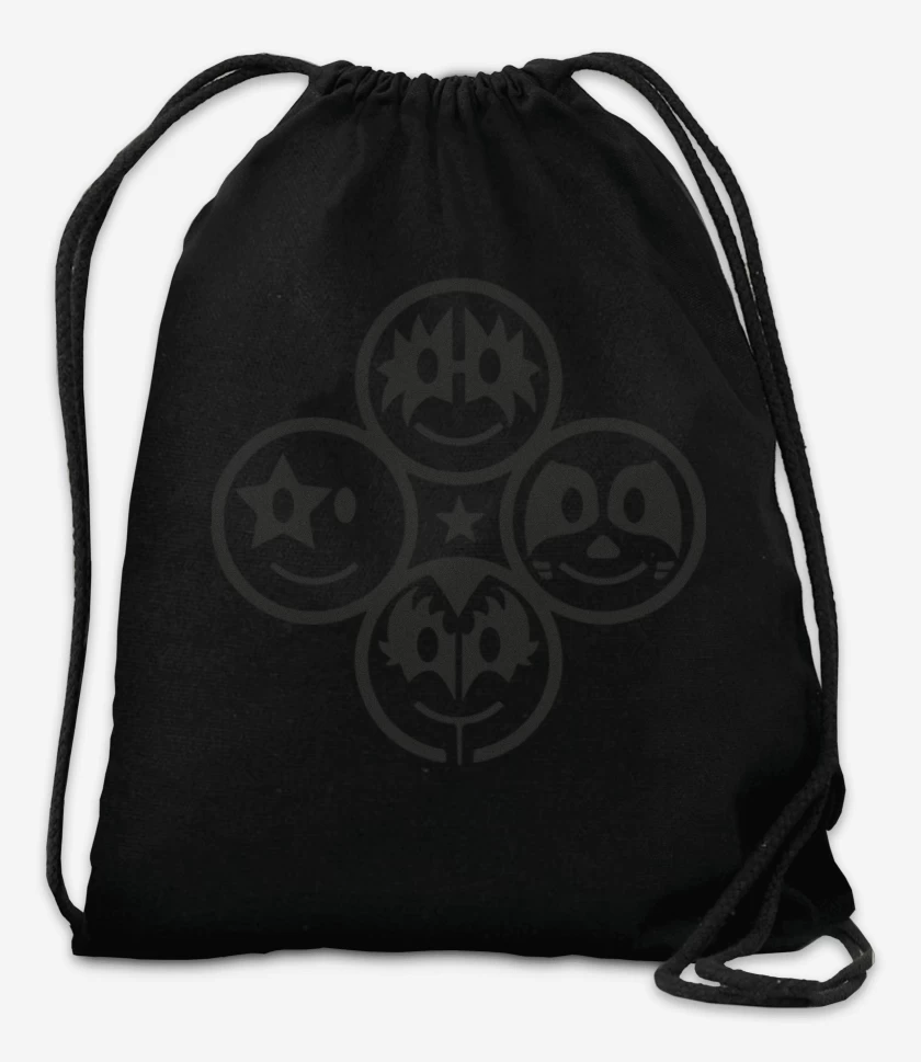 Mochila Negro de Kiss