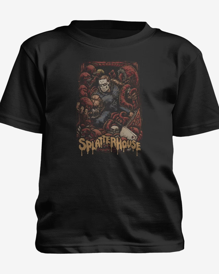 Polera de niño Negro de Splatterhouse