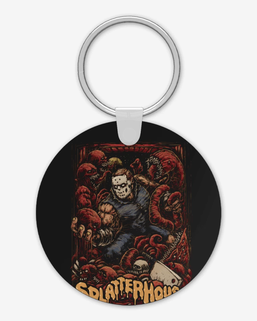Llavero Negro de Splatterhouse