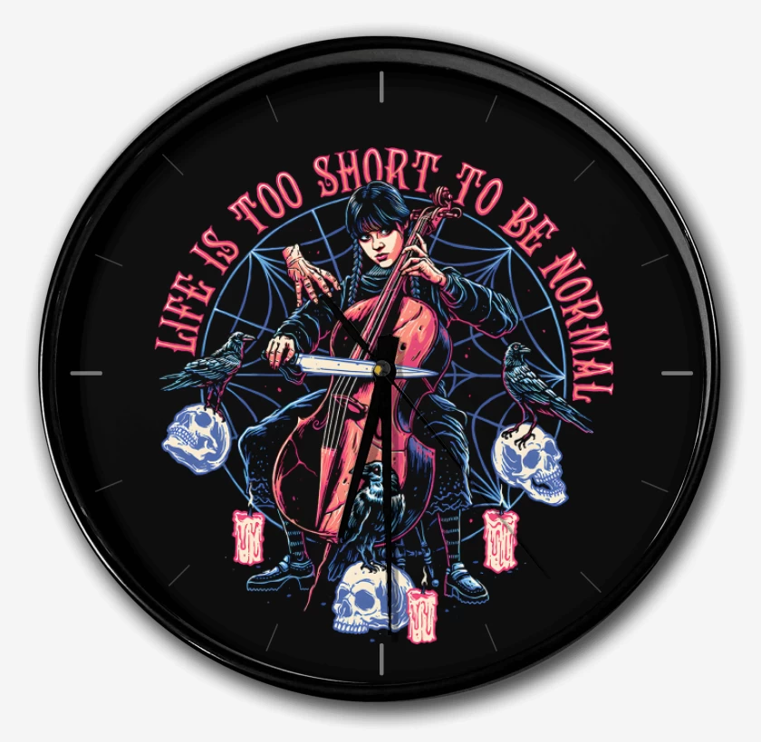 Reloj La Vida es Corta para ser Normal