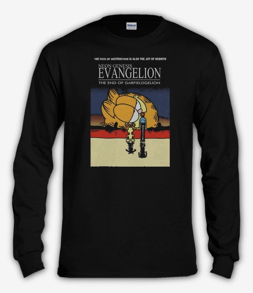 Polera manga larga Negro de The End of Lasaña