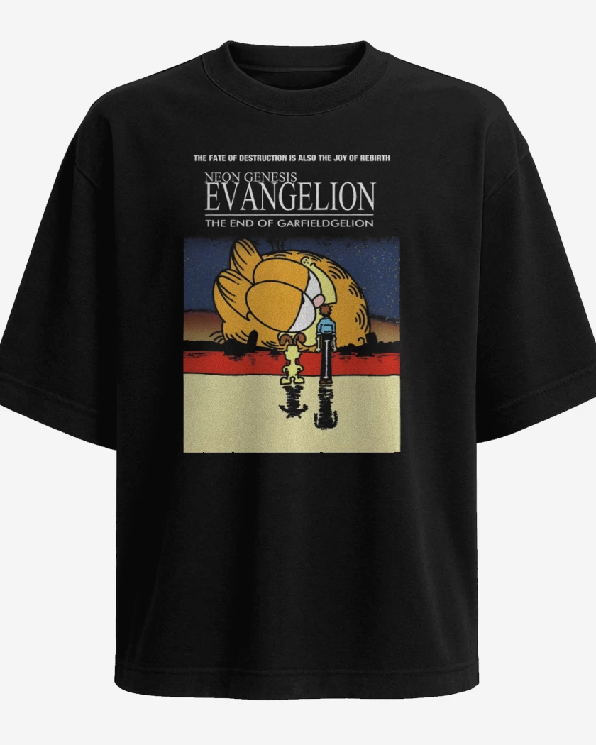 Polera Oversize Negro de The End of Lasaña