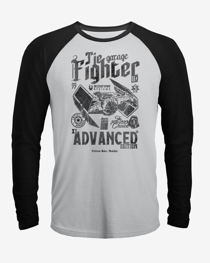 Polera Raglan TIE Hunter Garage
