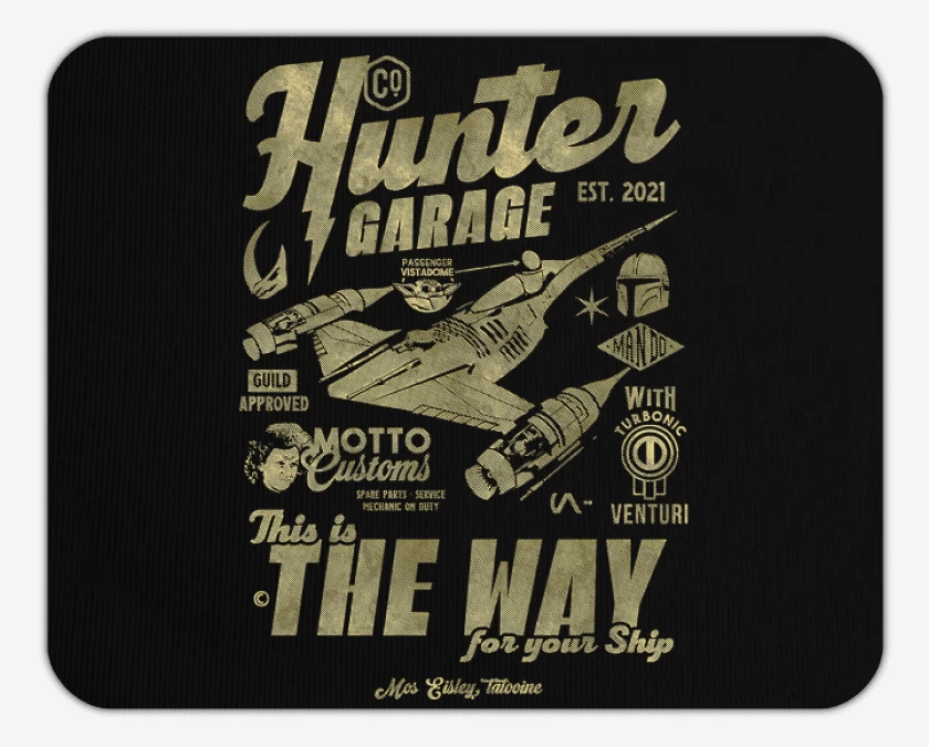 Mousepad Hunter Garage
