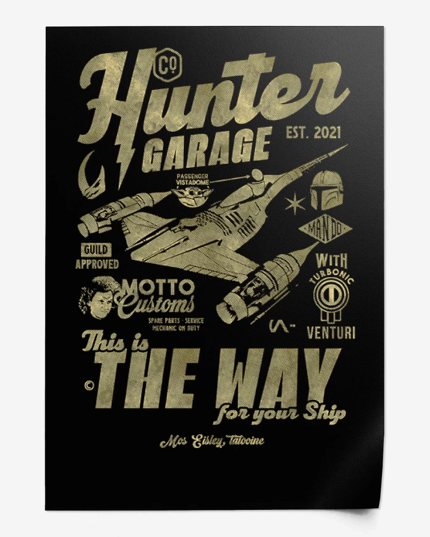 Print Hunter Garage
