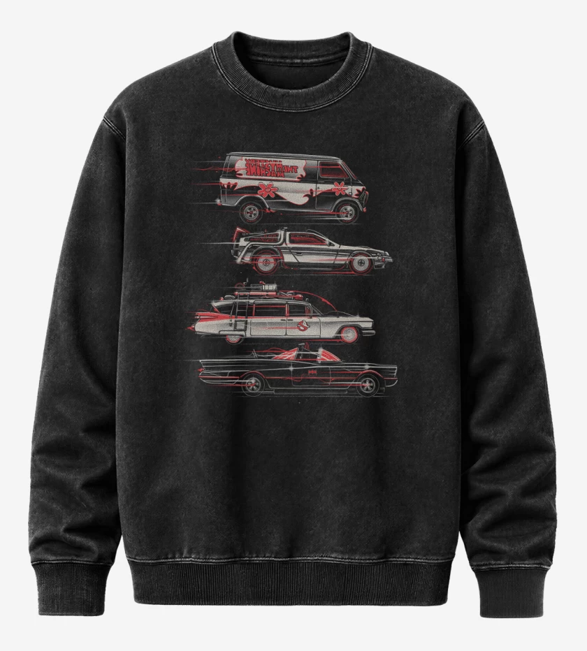 Poleron Polo Acid Wash Carrera por la Gloria