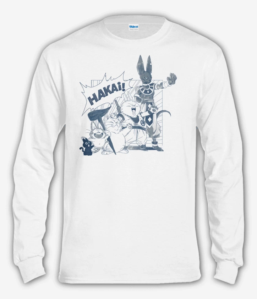 Polera manga larga Blanco de Michi Z