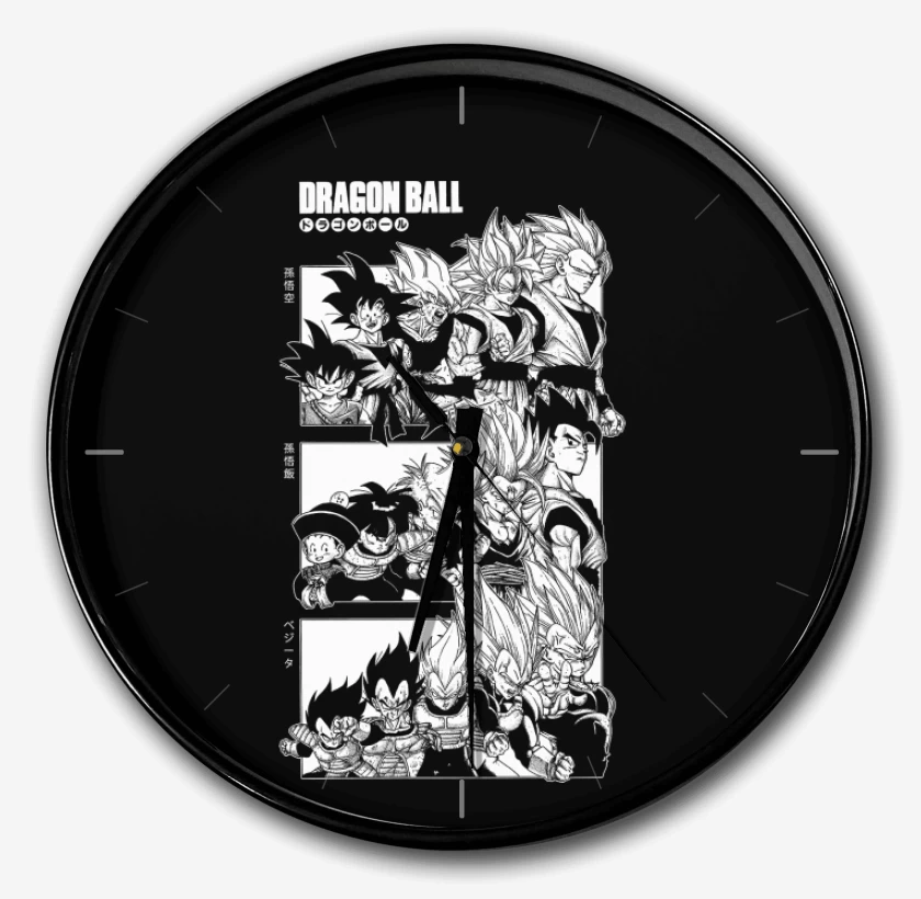 Reloj Negro de Saiyans Z