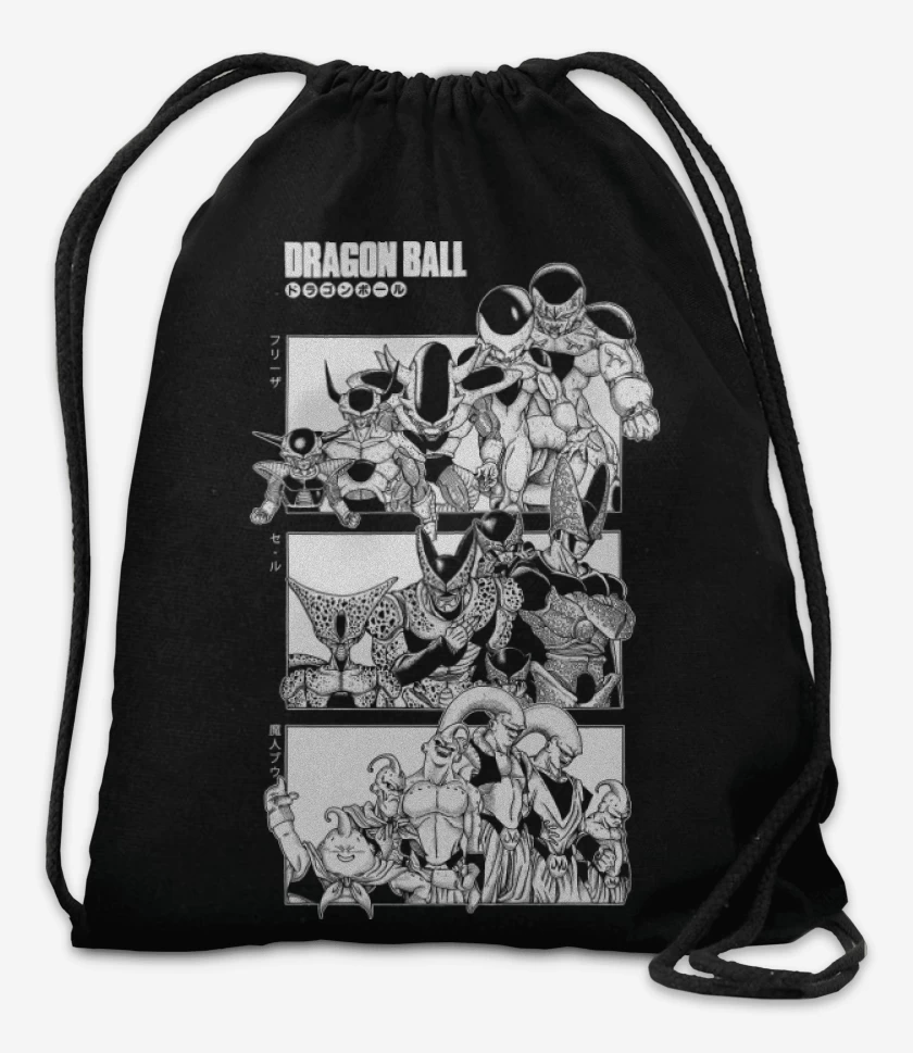 Mochila Negro de Villanos Z
