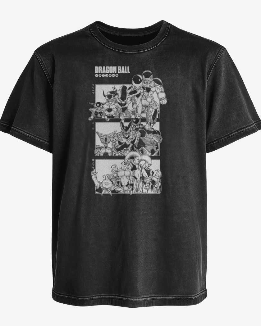 Polera desgastada Villanos Z