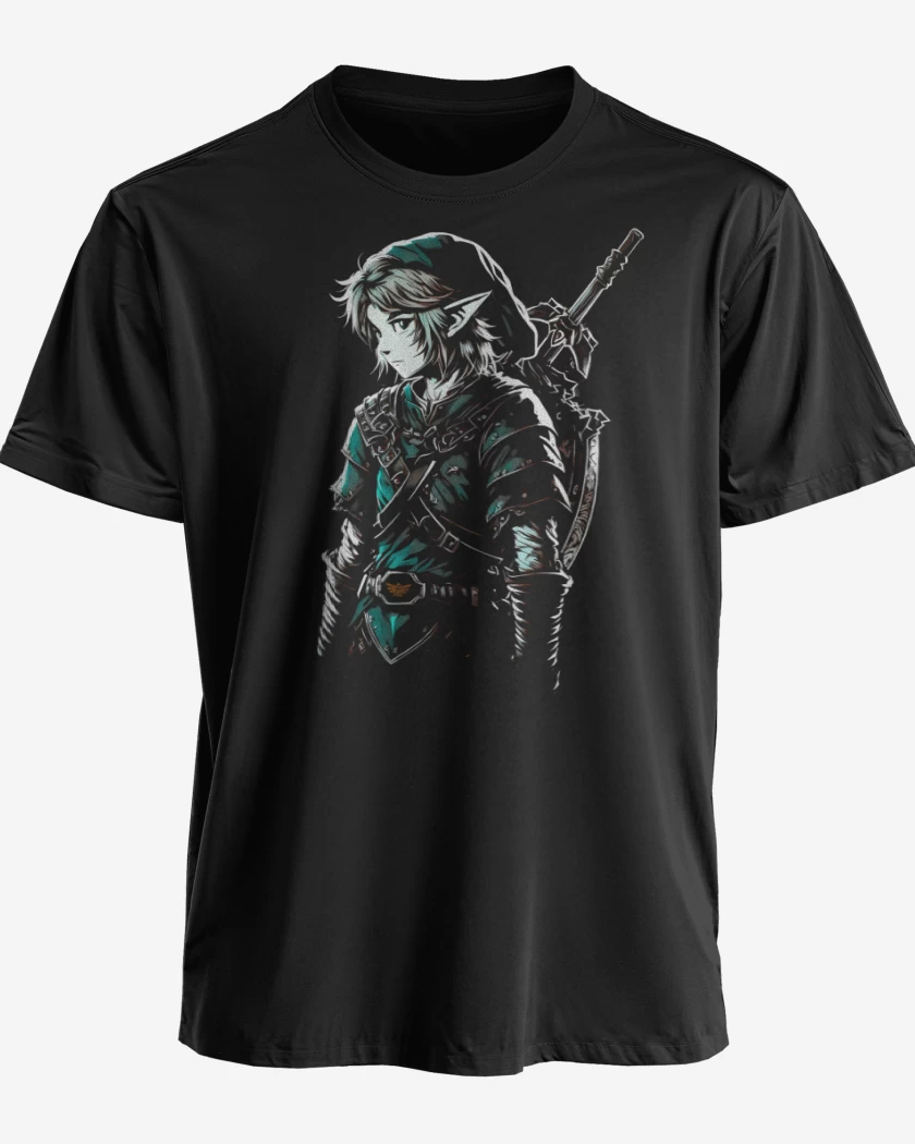 Polera premium Negro de Enlace