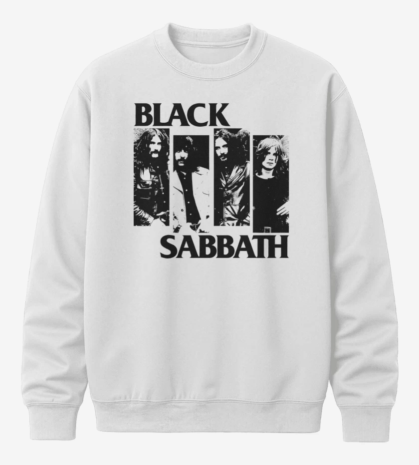Poleron polo Blanco de Flag Sabbath