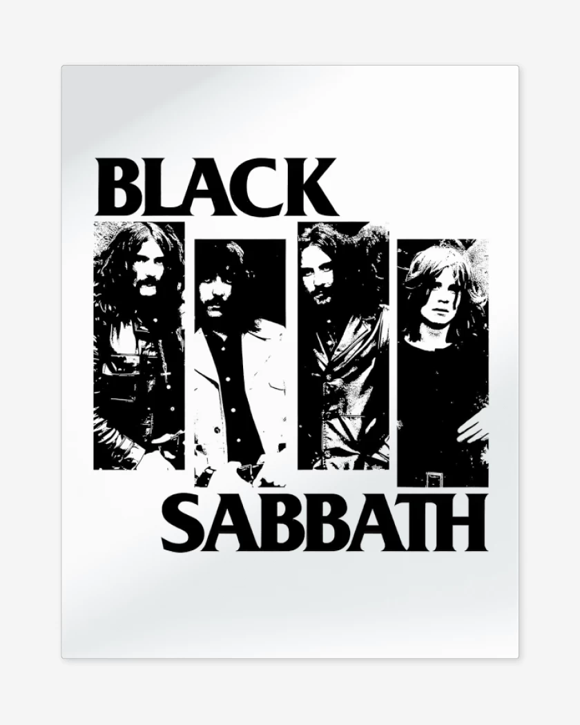 Print metalico Flag Sabbath