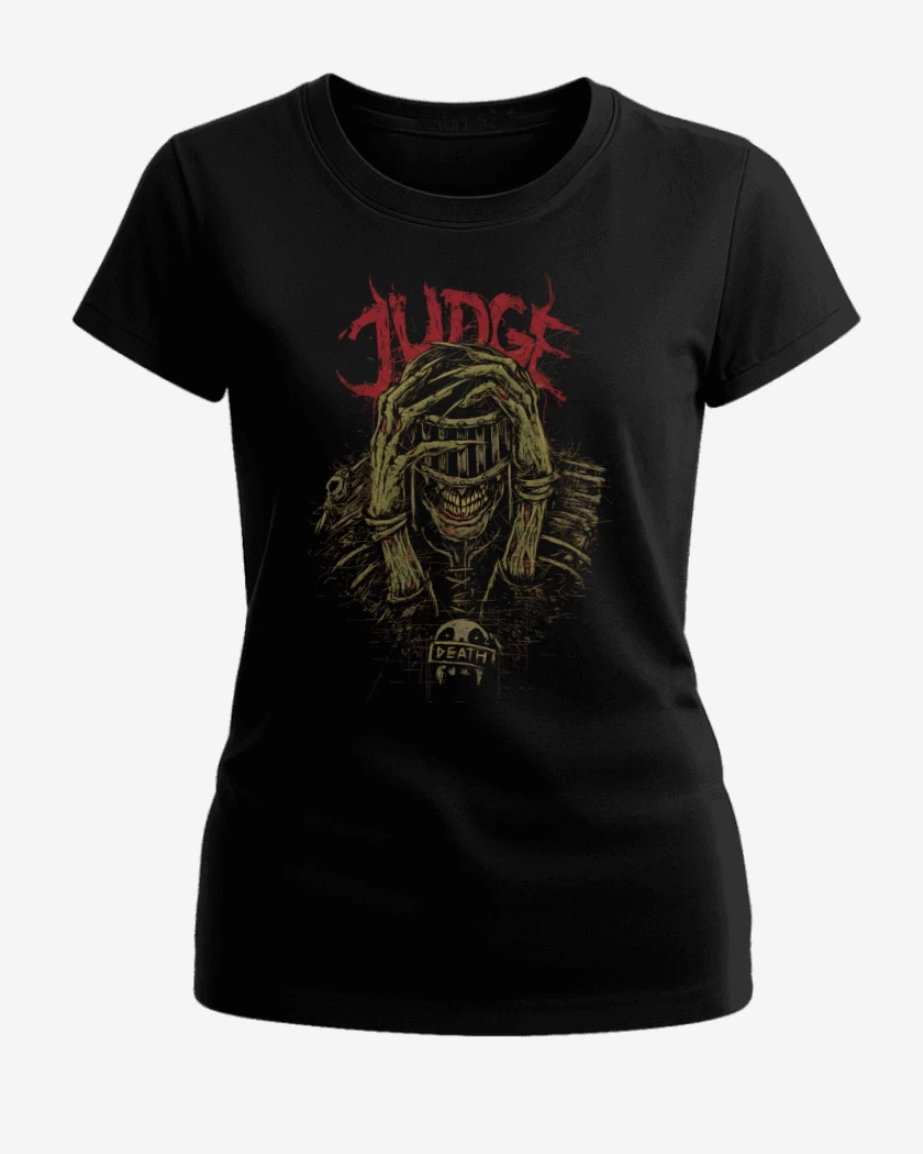 Polera de Mujer Negro de Judge Death