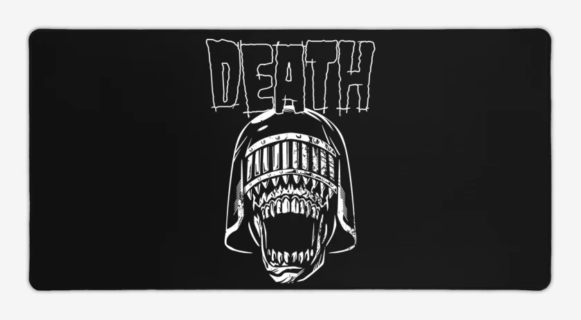 Mouse pad Gamer Negro de Juez Oscuro