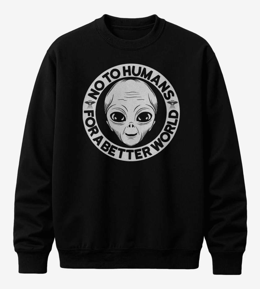 Poleron polo No To Humans