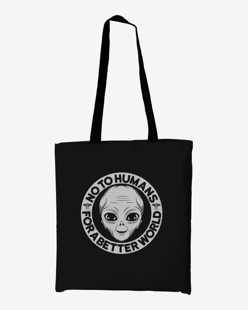 Totebag No To Humans