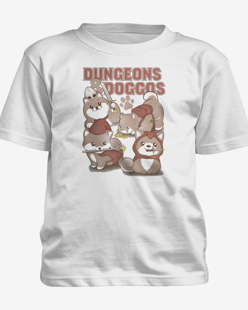 Polera de niño Calabozos & Perritos