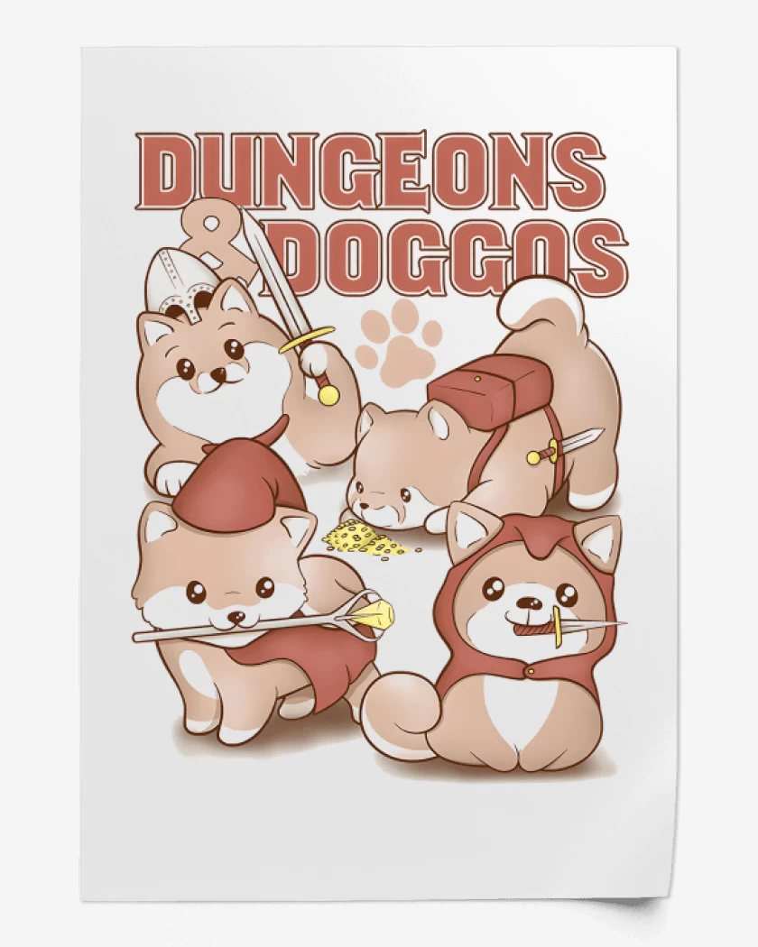 Print Calabozos & Perritos